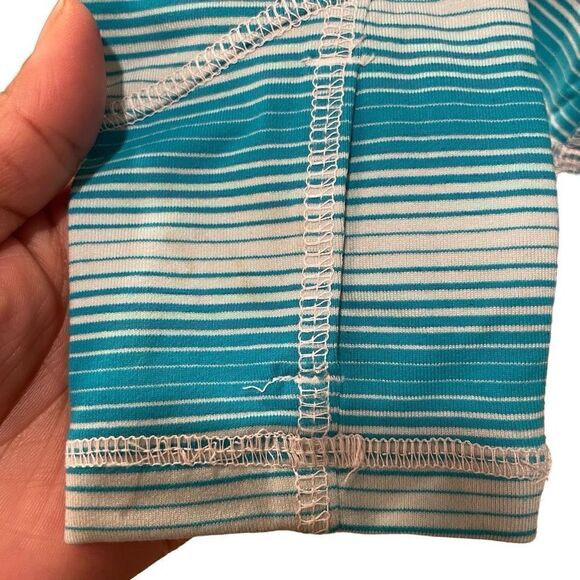 Title Nine Jacket Womens XS Full Zip Blue Ombré Stripe Long Sleeve Athleisure - Picture 5 of 10